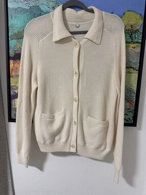 Margaret O’Leary Joey Jacket. Off White. Like New